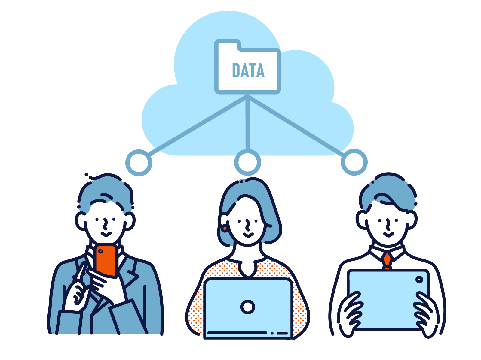 リアルタイムデータ取得のイメージ画像